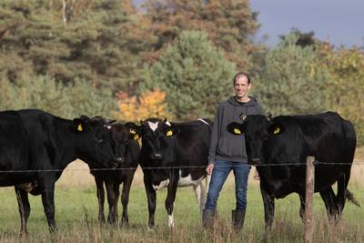 Met extra grond van Staatsbosbeheer kan Budelse melkveehouder nóg duurzamer gaan boeren