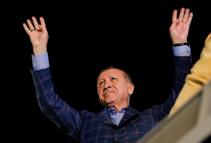 Turkse president Tayyip Erdogan.