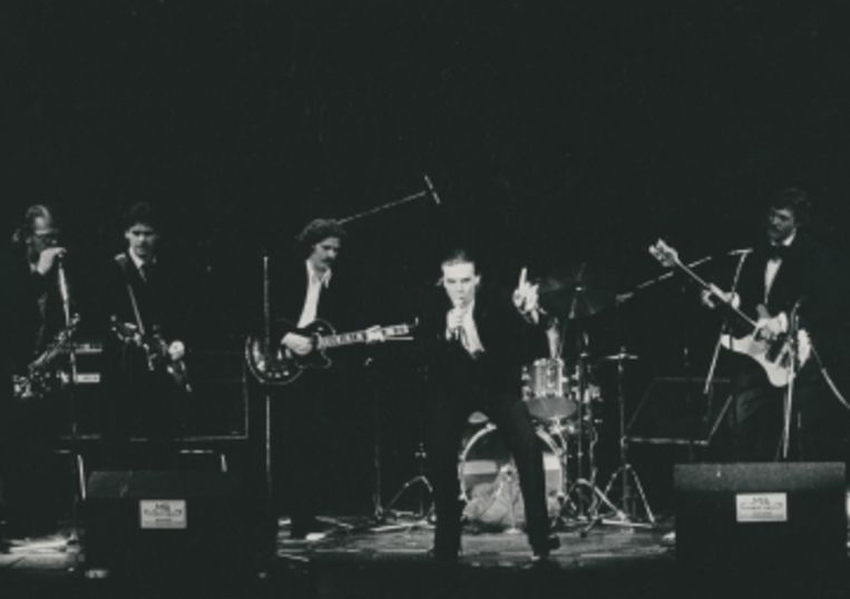 'Guido Belcanto deed mee aan de eerste Rock Rally, in 1978: 'Technisch stelden we niet veel voor, maar we waren bedreven in lol trappen‘’ Beeld 