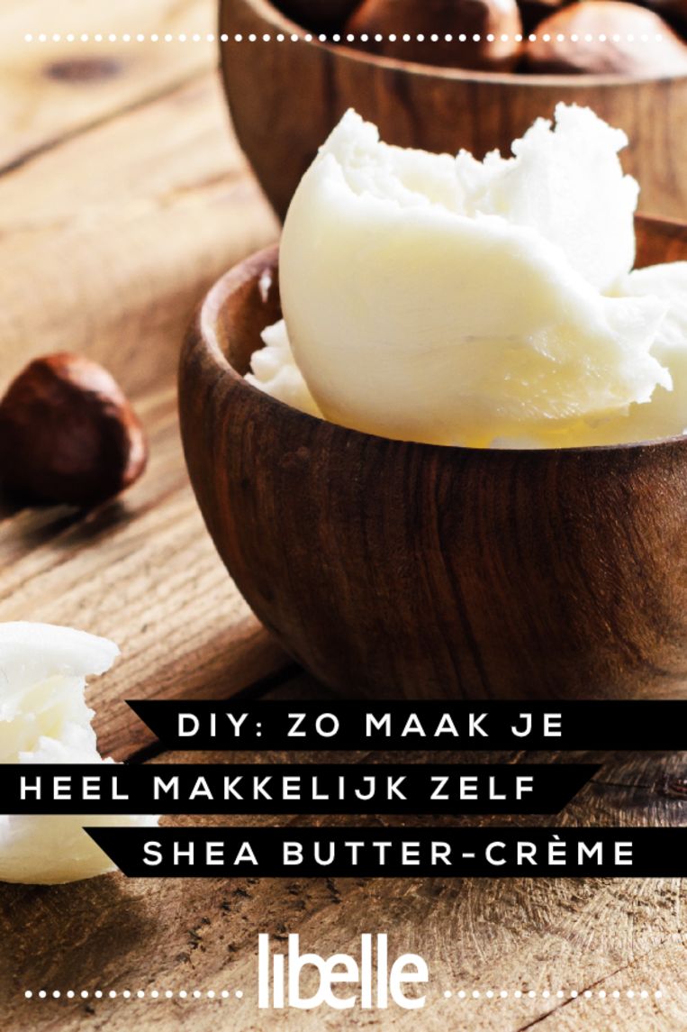 DIY zó maak je heel makkelijk zelf shea buttercrème Libelle