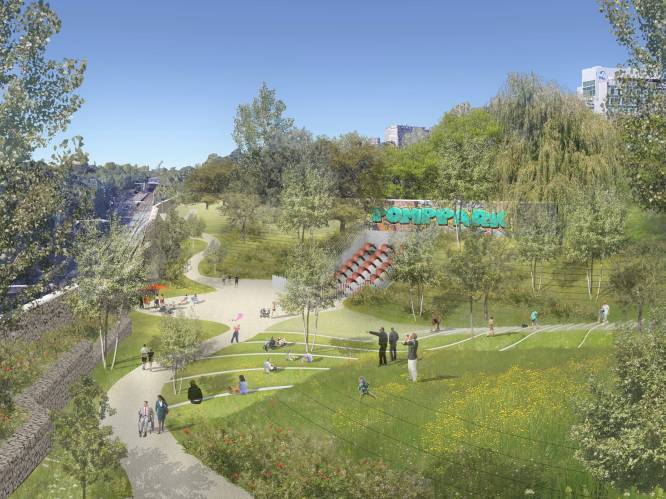 Zo zal het eerste Ringpark eruit zien: plannen voor Pomppark Zuid goedgekeurd