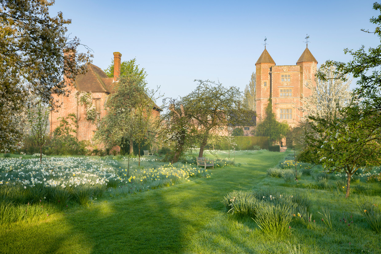 De boomgaard van Sissinghurst.
