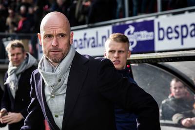 Ten Hag na ruime overwinning: 'Zijn op de goede weg'