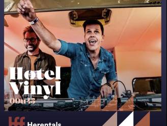 Lokaal dj-duo Hotel Vinyl sluit Herentals Feest af