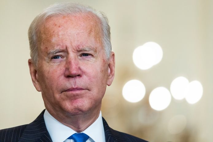 De Amerikaanse president Joe Biden