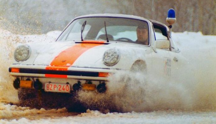 Rijkswacht Porsche 911 Targa van 1976