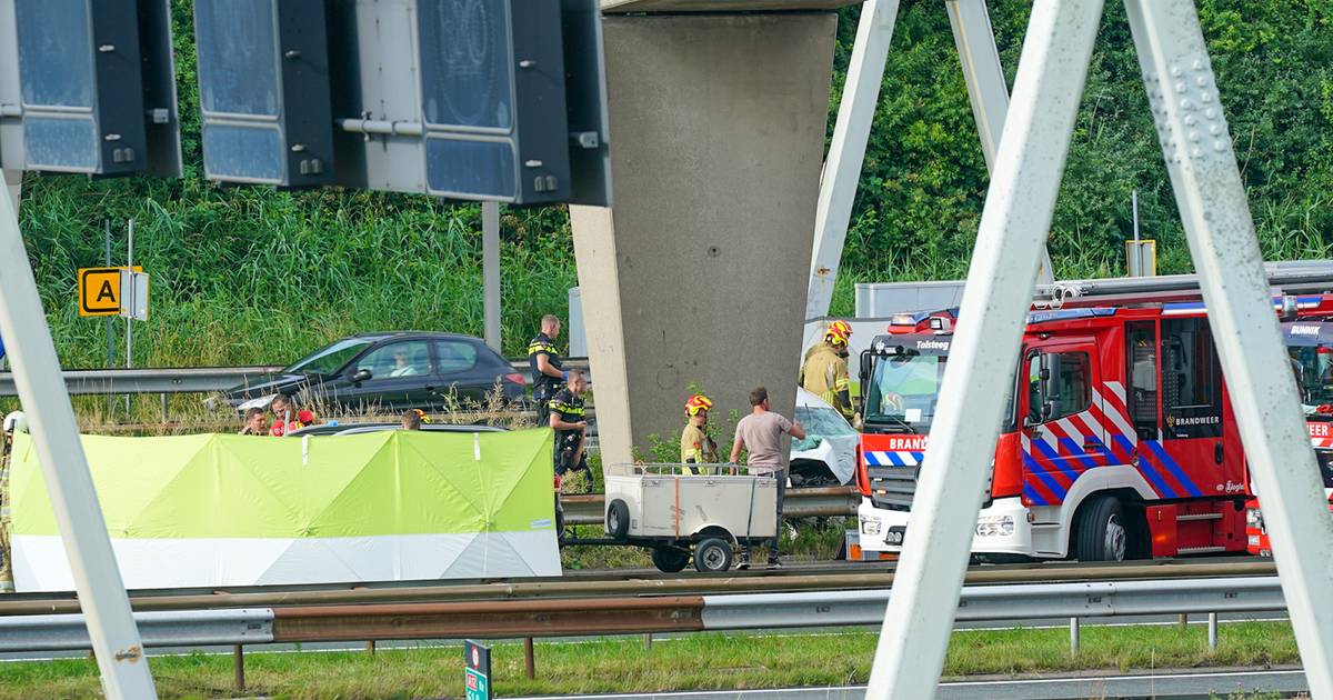 Drama op A12 bij Utrecht: man overleden na ernstig ongeval, twee kinderen gewond.