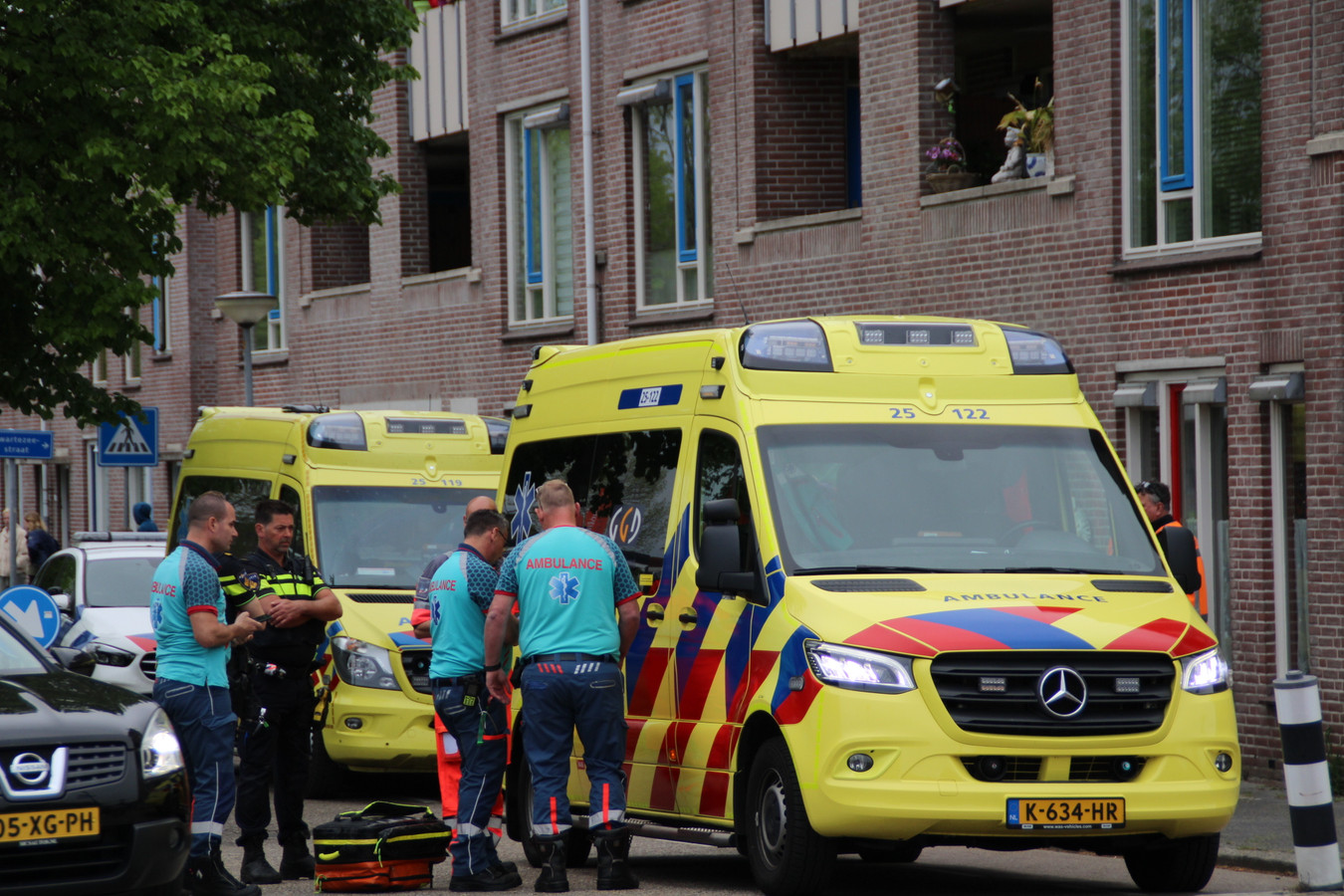 Twee ambulances opgeroepen na gevallen man van fiets in Lelystad