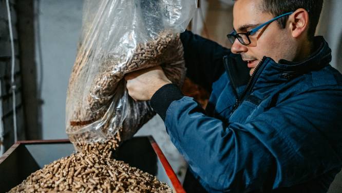Prijs houtpellets is verdubbeld sinds januari