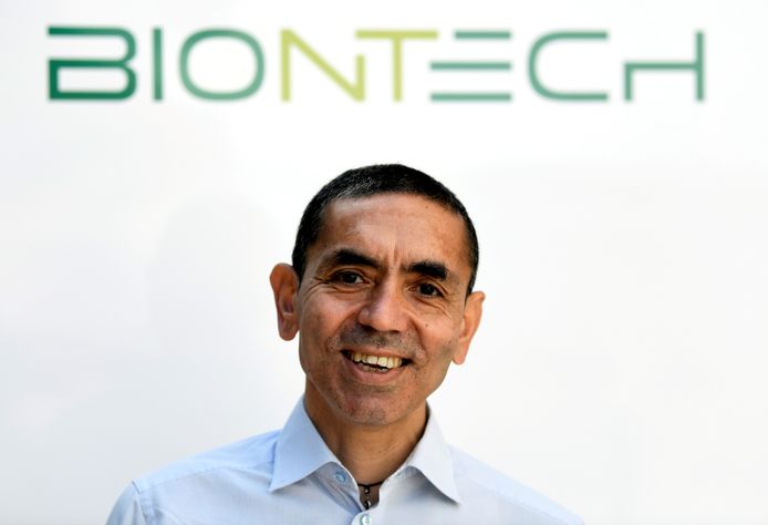 De CEO van de Duitse biotechnologiefirma BioNTech, Ugur Sahin.