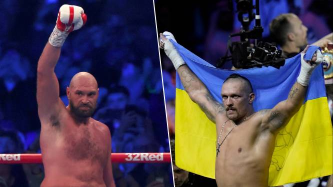Geen onbetwiste kampioen: boksclash tussen Tyson Fury en Oleksandr Usyk van de baan
