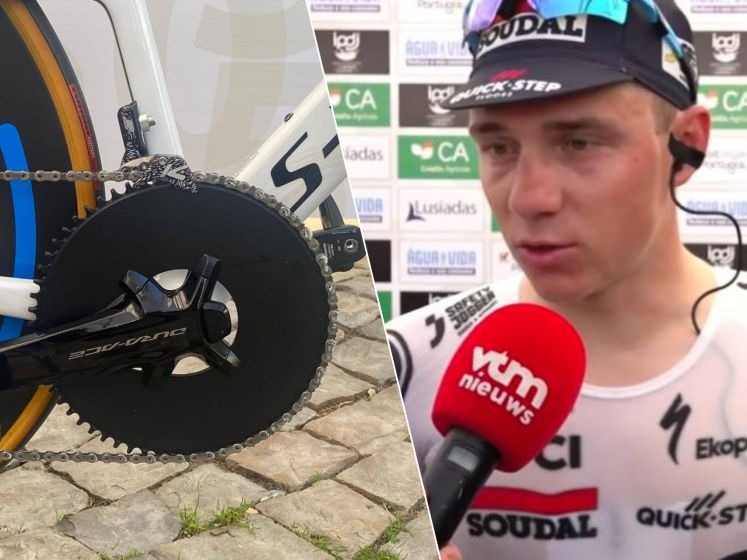 “Ik vond het zelf op de limiet”: Evenepoel wint tijdrit met monsterverzet (en rijdt zeven renners buiten tijd)