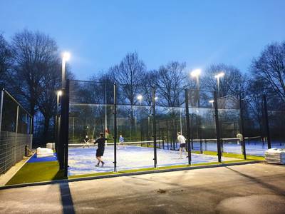 Officiële opening padelbanen TC Leende