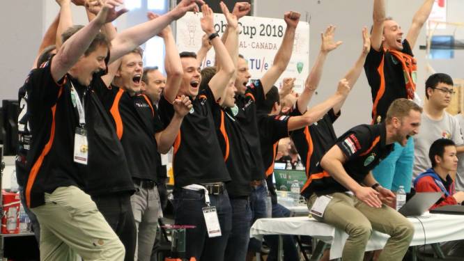 Wereldtitel robotvoetbal voor Eindhoven