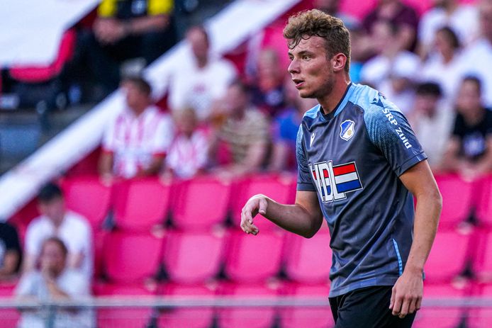 Tibo Persyn - FC Eindhoven, ce 19 juillet à Eindhoven