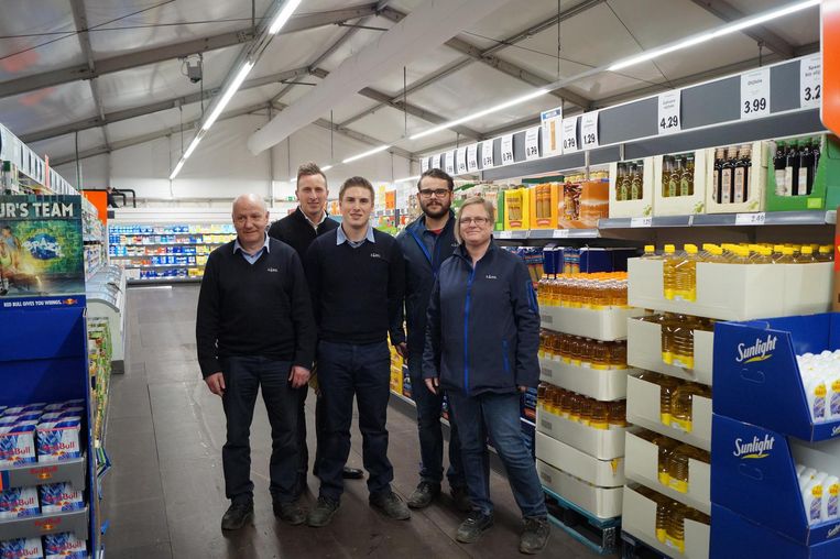 Lidl opent popup supermarkt in tent Lichtervelde Regio HLN
