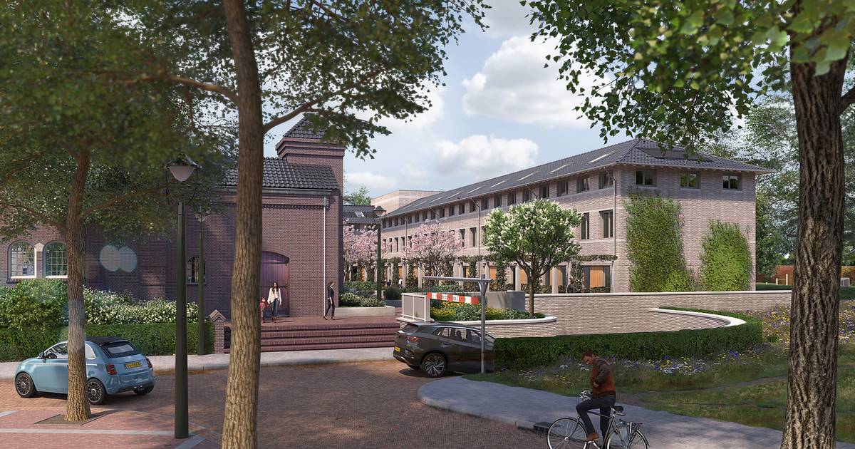 Bouw van twaalf woningen in tuin Fatimakerk aan Servaasplein Eindhoven ...