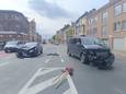 Het ongeval gebeurde in de Noordstraat in Kortrijk.
