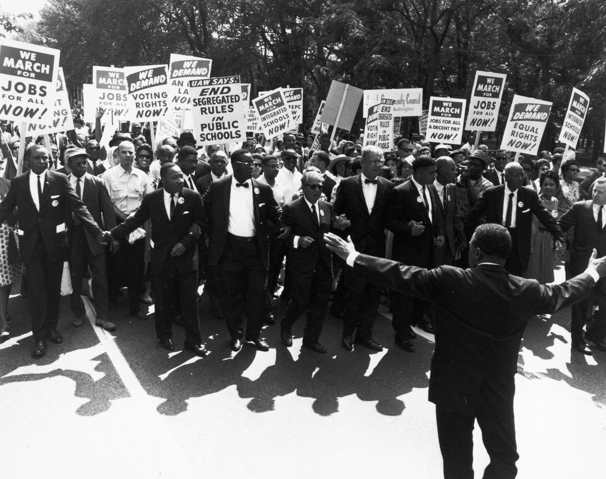 Civil Rights March, 1963 (Photo by © CORBIS/Corbis via Getty Images) Beeld Corbis via Getty Images