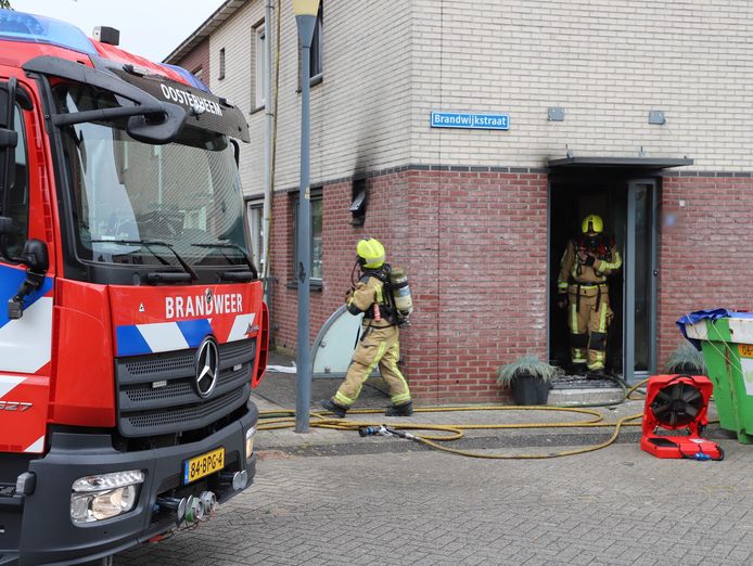 Gebouwbrand aan de Brandwijkstraat in Zoetermeer.