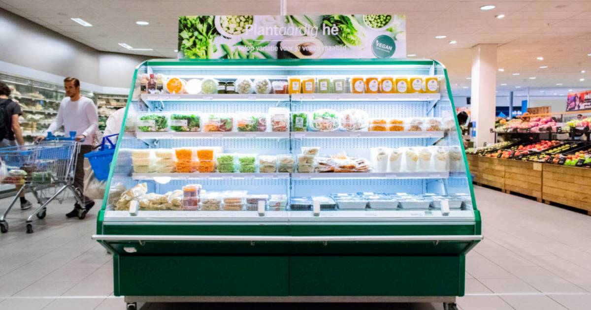 Albert Heijn introduceert eerste vegan koelschap | Koken &amp; Eten | AD.nl