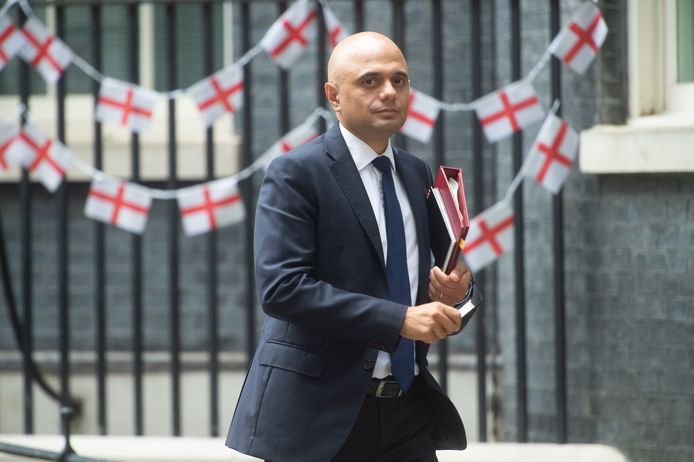Le ministre britannique de la Santé Sajid Javid.