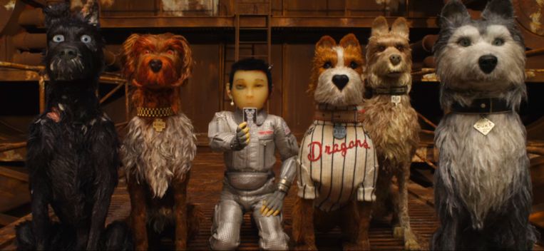 Still uit 'Isle of Dogs'. Beeld rv