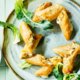 Bewust snacken: Filodeeghapjes met overgebleven blad van groenten