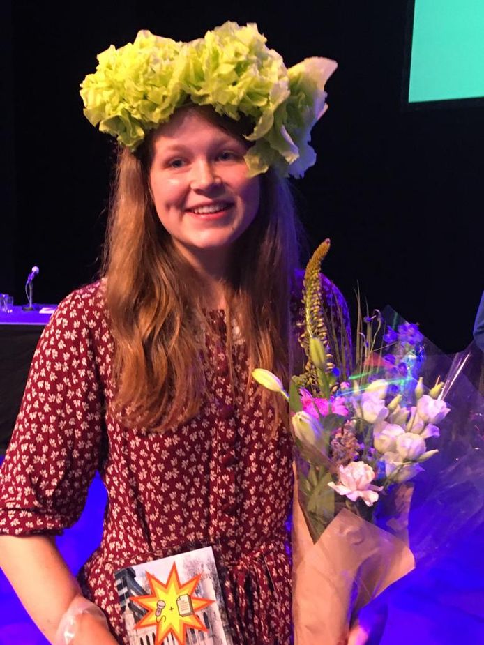 Gina Goossens is Junior Stadsdichter van Tilburg.