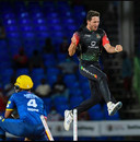Paul van Meekeren in actie voor St Kitts and Nevis Patriots