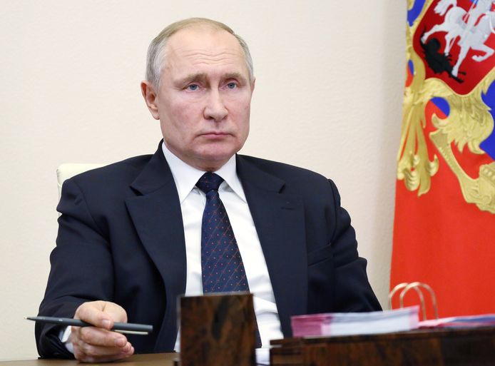 Vladimir Poetin, president van Rusland