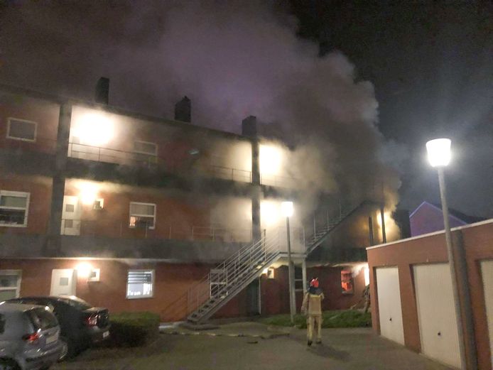 Gavere brand stationsstraat