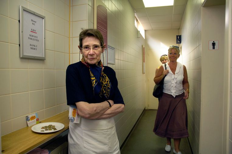 Toiletdame Gretel Beeld Marco Mertens