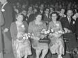 Een congres voor groentehandelaren in april 1960.