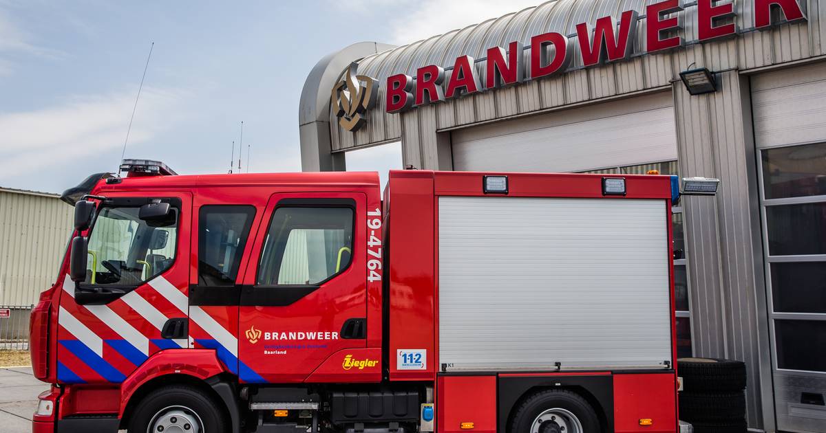 Bermbrand geblust bij de Piet bij Wolphaartsdijk