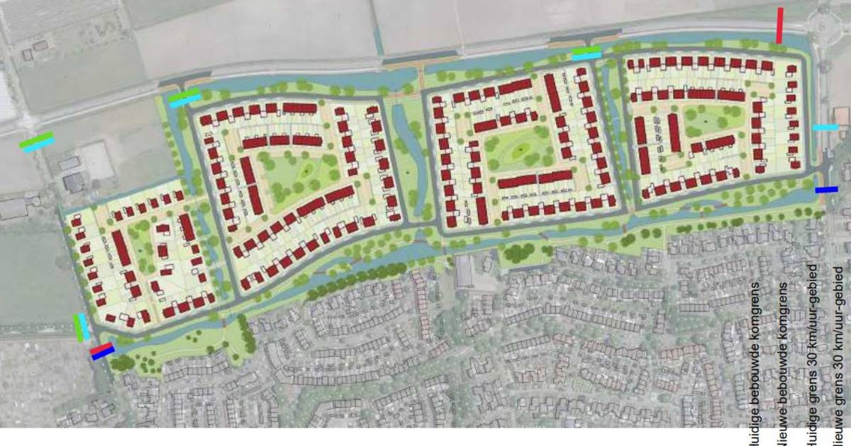 Hartstikke groen en overal 30 km/uur in nieuwe woonwijk Tussen de Leijen met 375 woningen - BN DeSte