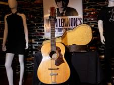 Verloren gewaande gitaar John Lennon brengt miljoenen op, duurste Beatles-gitaar ooit