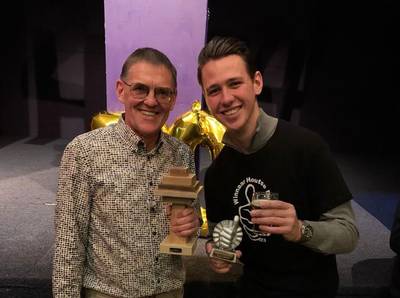 Houtse Boom voor Jan Berende en Houtse Duim voor vrijwilligerstalent Teun Plasman