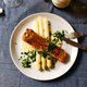 De Volkskeuken: Gebakken rogvleugel met asperges