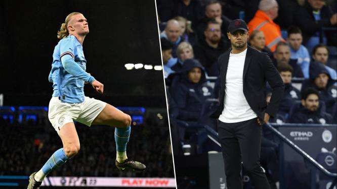 KIJK. “Welk plan ook, Erling vindt wel een weg”: ook Kompany weet nu hoe vernietigend pletwals Haaland is