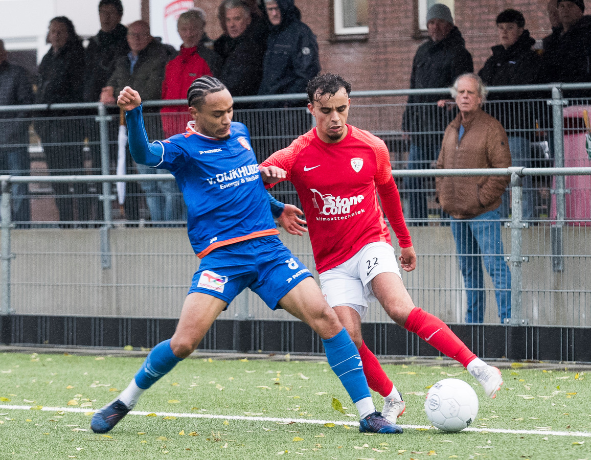 Fabian Serrarens bezorgt TEC een punt in topper bij Sportlust’46 | Foto ...