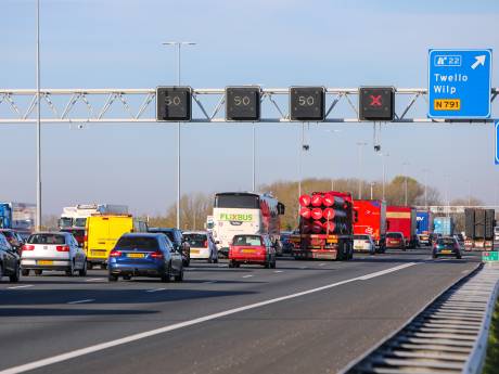 A1 tussen Apeldoorn en Deventer twee nachten dicht vanwege werkzaamheden