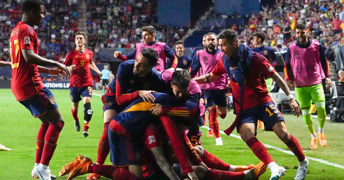 La Spagna si qualifica per la finale della Nations League |  Dopo il gol nel finale di Joselo ai danni dell’Italia Calcio