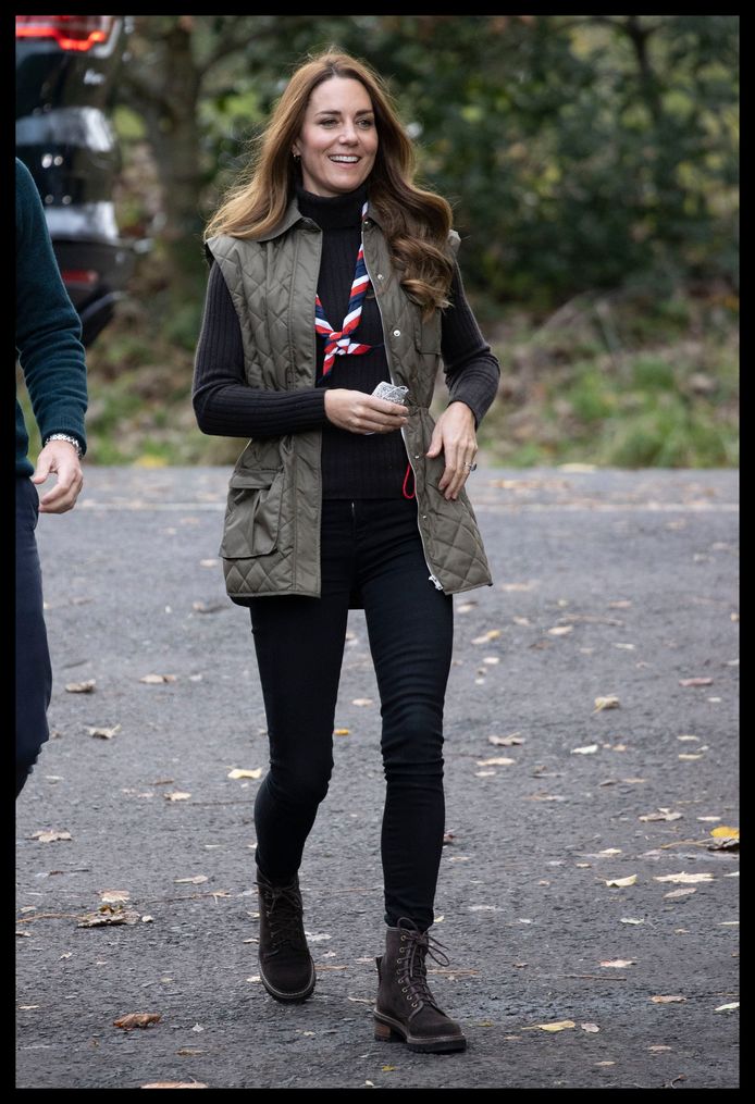 Kate Middleton ose le jean skinny.