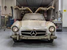 Mercedes die 60 jaar in stoffige garage staat, blijkt meer dan miljoen euro waard