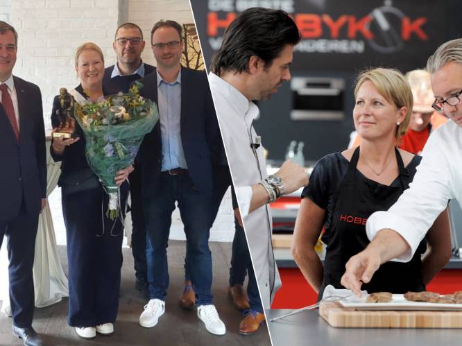 Hobbykok Claudia 15 jaar na haar overwinning in  VTM-programma gelauwerd met trofee De Denker: “Volgend voorjaar verschijnt mijn 15e kookboek”