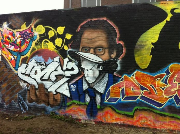 Graffiti Met Portret Rombouts Overig Bndestem Nl