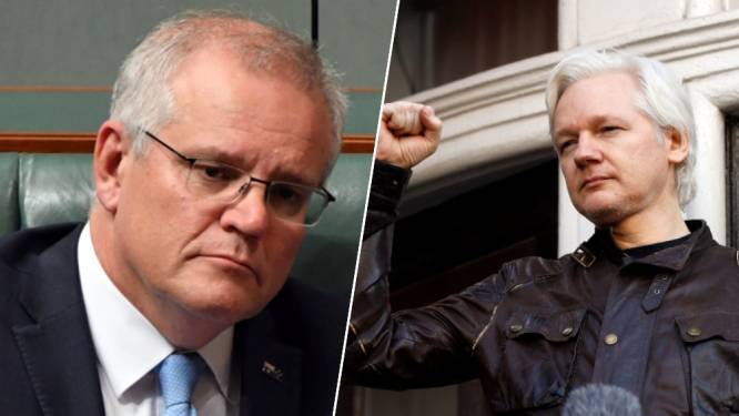 Australische parlementsleden roepen premier Morrison op om te bemiddelen in zaak Assange: “Journalistiek is geen misdaad”