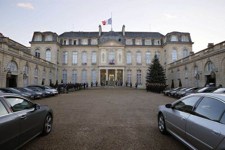 Het presidentiële paleis in Parijs. Beeld AFP