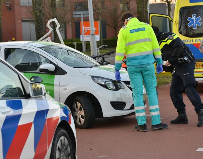 Aanrijding op de IABC in Breda.